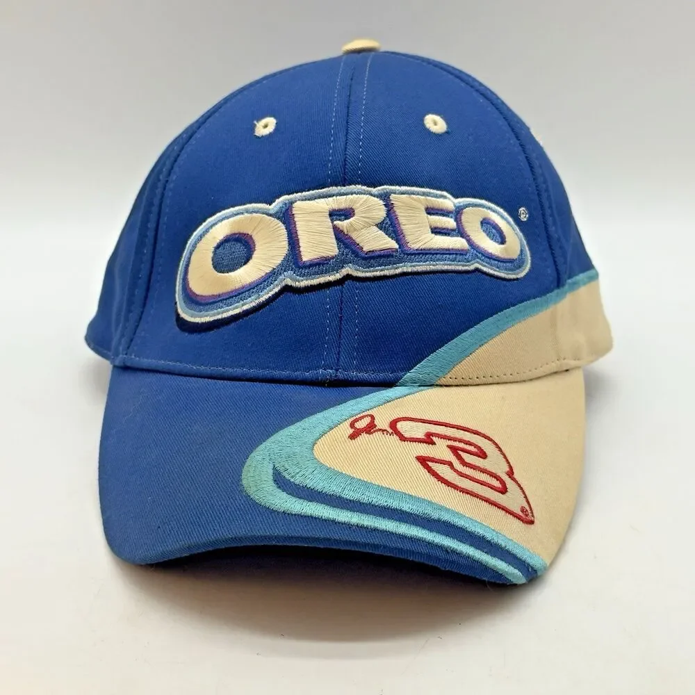 Dale Earnhardt Jr #3 Oreo Racing Chase Authentics Hat Blue Nascar Strapback Cap